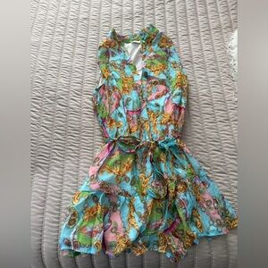 Fate Multicolor Paisley Dress